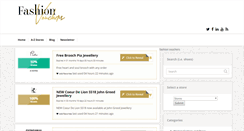 Desktop Screenshot of fashionvouchers.com